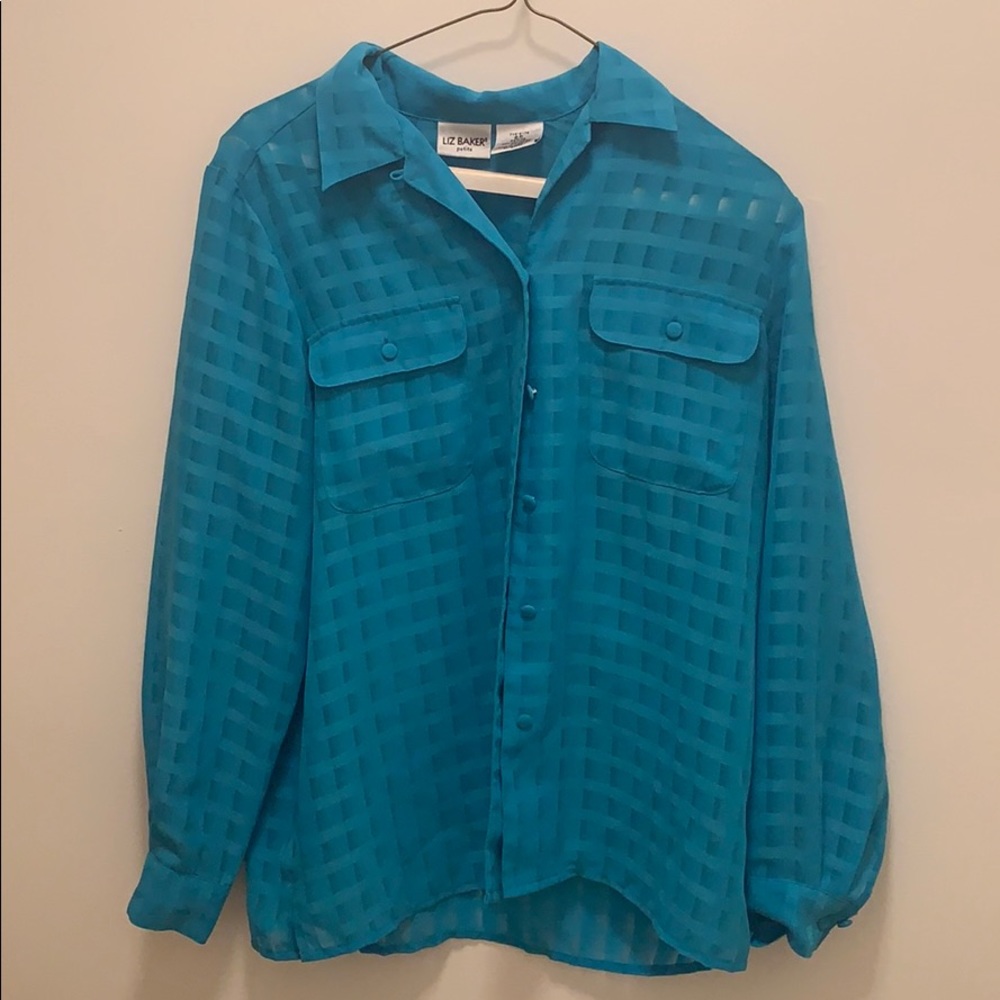 Blue blouse
